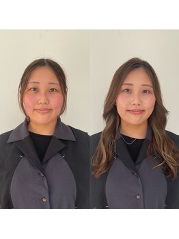 パーソナルサンフラワー(PersonalSunflower)/お客様ヘアメイクBefore/After