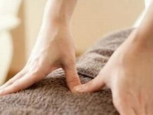 ピンポイントにもみほぐします♪