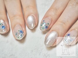 押し花ネイル