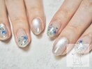 押し花ネイル