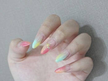 ジジ ネイル(ZIZI Nail)/(ジェル)シンプル夏カラー定額