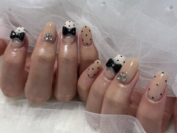 ドット/リボン/staff:Miyazaki