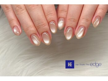 ミネット(Minette)の写真/【トータルビューティーサロン◇フィルイン対応/持込OK】シンプル且つ繊細な上品ネイルで大人の魅力度UP♪