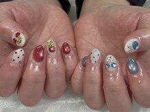 さくらんぼネイル