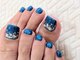 セラピッシュネイル (therapish nail)の写真/サンダルの季節到来！フットで足先までおしゃれに。豊富なアートで指先を彩ります◎