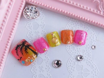 ヒロネイル(Hiro Nail)/フットジェル定額/9980