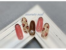 スエルテ ネイルサロン 北千住店/ダルメシアン柄 ¥8000