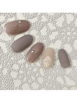 キャンアイドレッシー 川崎東口店/すりガラスネイル