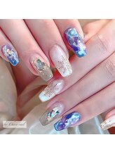 チャコネイル(chaco-nail)/ニュアンス冬アート