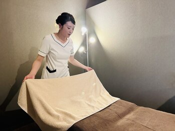 キュアフロウ 橿原店/毎回清潔なベッドでお出迎え♪