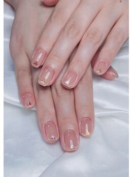 レディスペネイル ノマエ 名駅店(Redispe nail nomae)/シンプルネイル