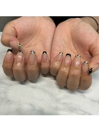 ヒョウ柄フレンチ