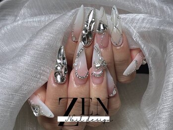 ゼン ネイル デザイン 池袋(ZEN NAIL DESIGN)/* 長 さだしやり放題×つけ放題