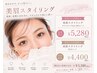 【美眉スタイリング】(デザイン+ワックス+カット+間引き+眉メイク)60分
