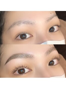 グランウィーユ バイ ロンド 銀座(Grand oeil by Lond)/パリジェンヌ+ハリウッドブロウ