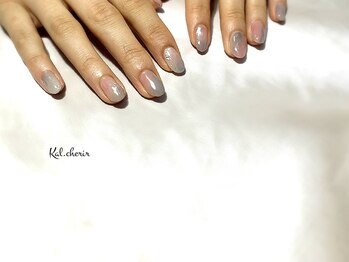 ピンク☆グレー