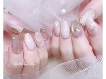 モチミィ(mochimy.)/＊ピンクニュアンスネイル＊