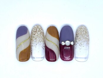 ネイルサロン ドゥ(Nail Salon Doux)/17番 2025秋デザインコンテスト