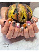 ネイルアンドアイ ミント(nail＆eye mint)/ハロウィンマグネットネイル