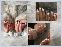 ジーナネイル 京都駅前(Zina nail)の雰囲気（*京都駅徒歩5分*#ブライダルネイル#ビジューネイル#フレンチ）