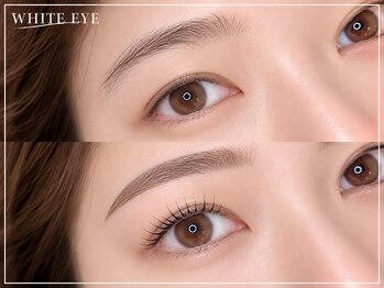 ホワイトアイ 高槻(WHITE EYE)の写真/【美眉アイブロウ¥4480】顔の印象を決める眉毛はプロにお任せ★1番似合う旬の美眉へ♪メイク時間も短縮◎