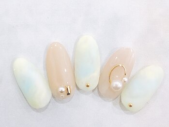 プルトワ(pourtoi)/マーブルネイル★