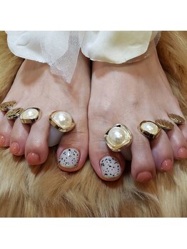 リラクゼーションエステハウス リンレイ(RINREI)/【フットデザインネイル5500円】