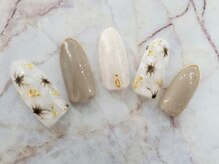 ビーケア 自由が丘店(B.care)/フラワーネイル￥7480
