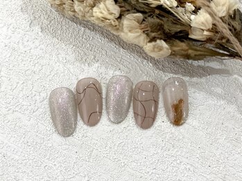 エムプラスビューティー(M+)/シンプルネイル/ニュアンス/