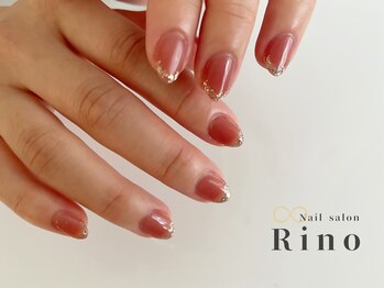 リノ 浦添店(Rino)/ラメフレンチ×マグネット