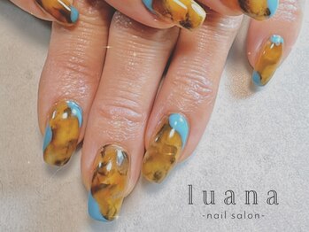 ルアナ(luana)/べっ甲×ターコイズ★