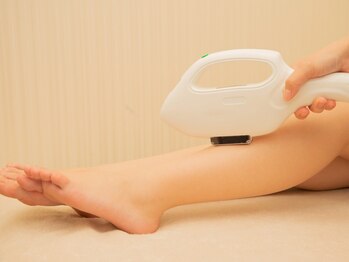 ひなた(salon)の写真/【看護師・助産師による施術◎国産機器使用】低刺激でお肌に優しく毛の根本までアプローチ!お子様の脱毛も