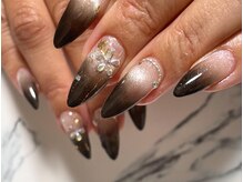 ネイルサロンアンドスクールラボ(LABO)/大人、着物に合うデザイン