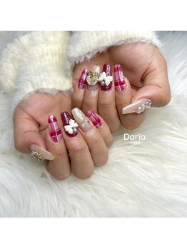 ダリア(Daria)/持ち込みクリスマスネイル