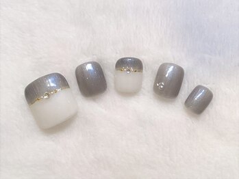 オングレース 阪急17番街店/【フット】爪を削らないジェル