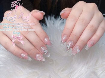 リナ 長堀橋店(Lina)/持ち込み／つけ放題長さ出し