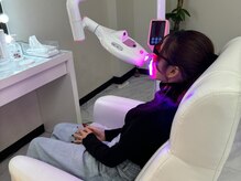 エクシアホワイトニング 八王子店/セルフホワイトニングの様子♪