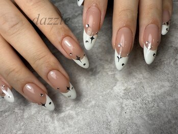 ダズル(dazzle)の写真/【伊勢崎】シンプルな中にもあなたらしさを表現!周りと差をつけるネイルをご提案いたします♪