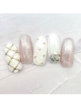 ネイルアンドまつげ リュフェール 五反田(Nail Lufaire)/キルティングホワイト