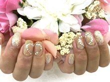 ディーネイル 四条烏丸(D-nail)/【山田】ハート×キラキラ☆