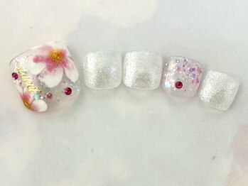 ティーエヌ 辻堂店/フット定額ネイル☆7700円