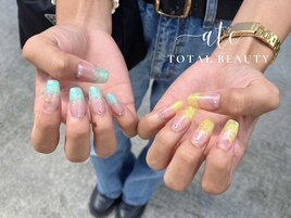 ラメグラデーション