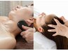 【睡眠の質向上に♪】選べるアロマボディ&ホットストーンヘッドセラピー90分