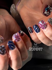 海外風クリアフラワー☆