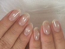 大人可愛いニュアンスネイル♪ #パラジェル#フィルイン#仲町台駅