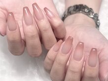 エヌ(N)の雰囲気（◆シンプルネイル◆ワンカラー/マグネット/グラデーション）