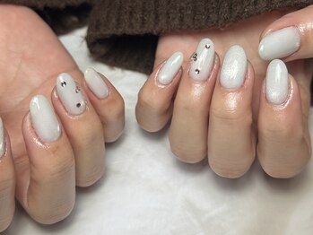 ホワイトマグネット/冬っぽい