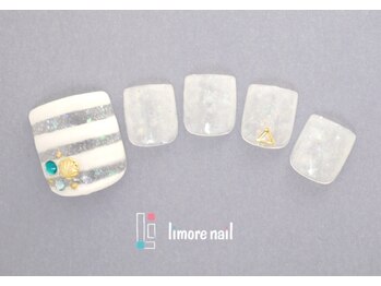 リモアネイル(limore nail)/【フット】ボーダー☆