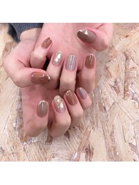 上品ニュアンスネイル