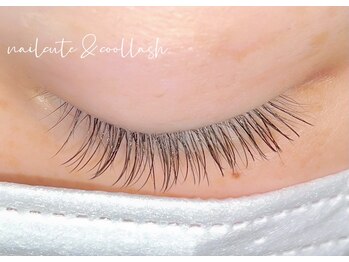 ネイルキュート アンド クールラッシュ 亀有店(nailcute & CoolLash)/ブラウン×グレージュ